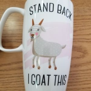 Travel mug STAND BACK I GOAT THIS